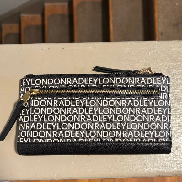 Radley London Signature Large Bifold Matinee Purse Saffiano Leather Wallet - Picture 2 of 5